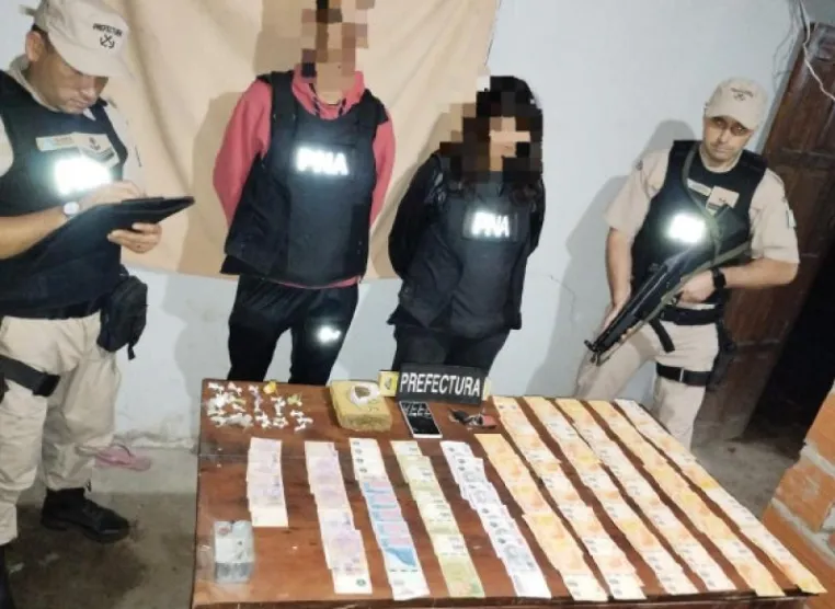 CASEROS: DOS DETENIDOS POR NARCOMENUDEO TRAS 4 ALLANAMIENTOS