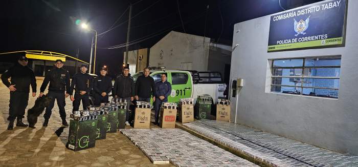 DEMORARON A HOMBRE CON 10 MIL PAQUETES DE CIGARRILLOS ILEGALES