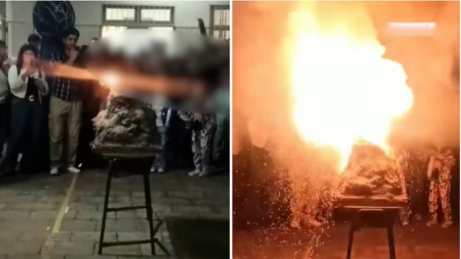 LA NENA HERIDA POR LA EXPLOSIÓN DE UNA MAQUETA FUE OPERADA NUEVAMENTE